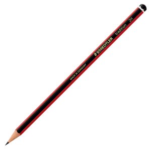 Zīmulis STAEDTLER TRADITION 2H sarkans korpuss - 200-06015