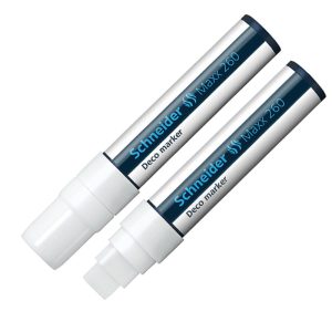 Krīta marķieris SCHNEIDER DECO Maxx 260 balts - 200-06334