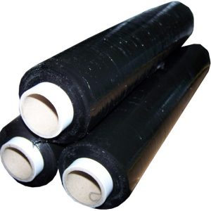Palešu plēve 17 mkr, 2.14 kg, 450 mm x 270 m, melnā krāsā - 200-06529