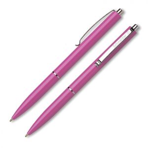 Lodīšu pildspalva SCHNEIDER K15 1.0mm, rozā korpuss, zila tinte - 200-06923