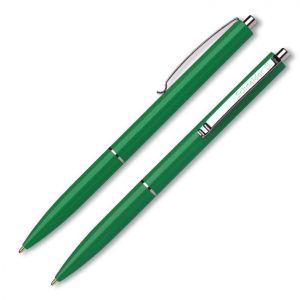 Lodīšu pildspalva SCHNEIDER K15 1.0mm, zaļš korpuss, zila tinte - 200-06924