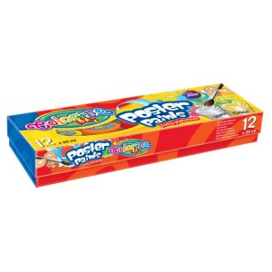 Guaša krāsas COLORINO 12 krāsas x 20 ml - 200-07016