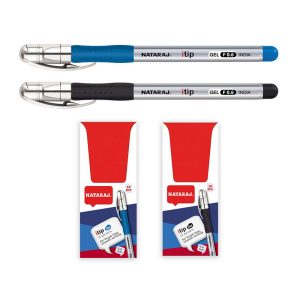 Gela pildspalva NATARAJ ITIP FINE 0.7mm, melna tinte, 1 gab/iepakojumā - 200-07809