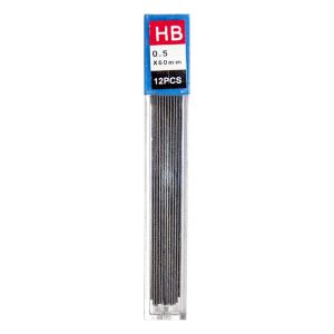 Serdeņi mehāniskajam zīmulim HB, 0.5 mm - 200-09177
