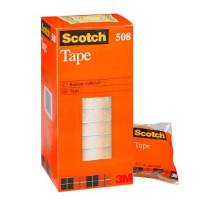 Līmlente SCOTCH 508, caurspīdīga, 19mm x 33m, 1 gb. - 200-09766
