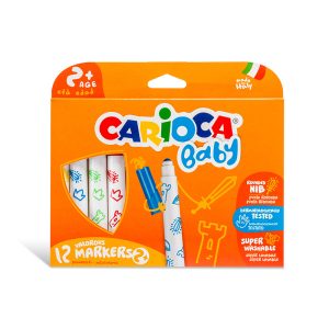 Flomasteri bērniem Universal Carioca, 12 krāsas - 200-10590