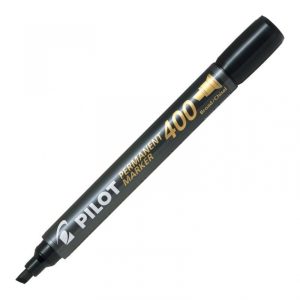 Noturīgais marķieris PILOT MARKER 400 slīps serdenis, melns - 200-10700