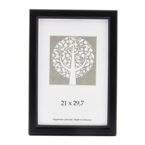 Fotorāmis SAVEX A4, 21x29.7 cm, plastmasas, melna krāsa - 200-11372