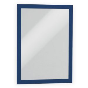 Pašlīpoša kabata DURABLE DURAFRAME ar rāmi zila krāsā, A4 formāts, 2 gab./iepak. - 200-11519