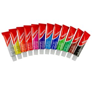 Tempera krāsas, 12 ml tūbiņa, 12 krāsu komplekts - 200-12607