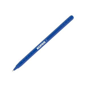Lodīšu pildspalva KORES KOR-M, 1,0 mm, zila - 200-12608