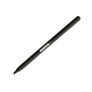 Lodīšu pildspalva KORES KOR-M, 1,0 mm, melna - 200-12609