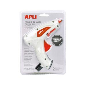 Hot glue gun, 20W PREMIUM, 7.5mm, with 2 glue sticks - 200-13004