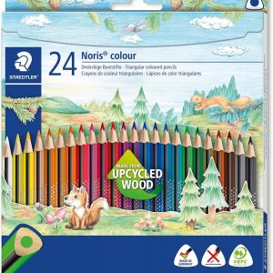 Krāsainie zīmuļi STAEDTLER NORIS, 24 krāsas - 200-13084