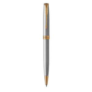 Lodīšu pildspalvas PARKER  Sonnet Stainless Steel GT - 200-13139