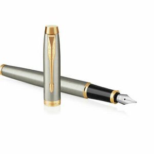 Fountain Pen Parker IM Brushed Metal GT Medium - 200-13172