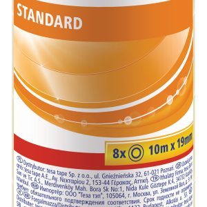 Pašlīmējoša lente tesafilm® Standard, caurspīdīga, 8 x 10m x 19mm - 200-13220