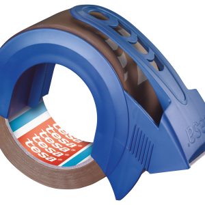 Iepakošanas līmlente tesapack® Solid and Strong, PP, 66m x 50mm + turētājs - 200-13238