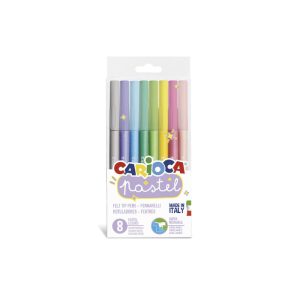 Flomasteri CARIOCA Pastel, 8 krāsas - 200-13261