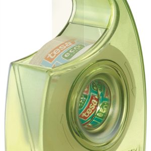 Videi draudzīga līmlente Tesafilm® eco &amp; clear, caurspīdīgsa, 33mx19mm +EasyCut turētājs - 200-13287