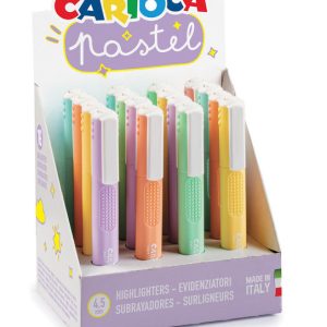 Marķieris CARIOCA, assorti   dažādas pasteļkrāsas - 200-13369