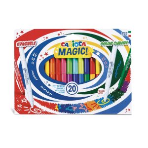 Flomasteri CARIOCA MAGIC, 20gab. + 2 burvju marķieri - 200-13614
