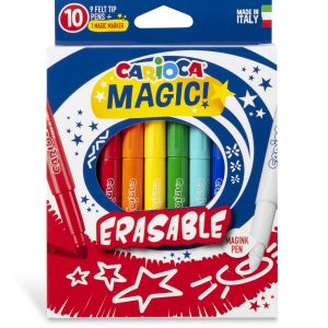 Flomasteri CARIOCA MAGIC, 9gab. + 1 burvju marķieris - 200-13615