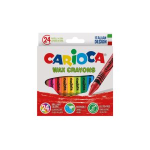 Vaska krītiņi CARIOCA, 24gab., mazgājami - 200-13628