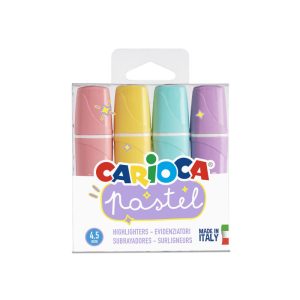 Marķieri CARIOCA Memolight 4 gab - 200-13692