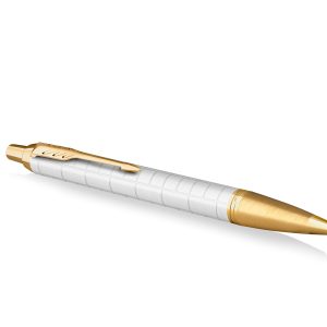 Lodīšu pildspalva PARKER IM Premium Pearl Medium - 200-13878