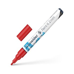 Akrila marķieris SCHNEIDER Paint-it 310, 2mm, sarkans - 200-14290