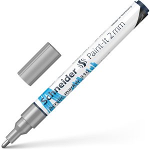 Akrila marķieris SCHNEIDER Paint-it 310, 2mm, sudraba - 200-14300