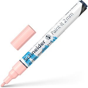 Akrila marķieris SCHNEIDER Paint-it 310, 2mm, aprikožu krāsa - 200-14302