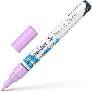Akrila marķieris SCHNEIDER Paint-it 310, 2mm, lillā - 200-14305