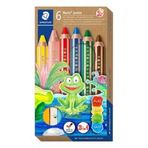 Vaska krītiņi STAEDTLER Noris Junior, 6 gab. - 200-14608
