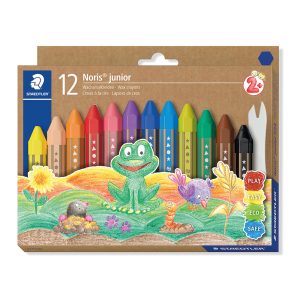 Vaska krītiņi STAEDTLER Noris Junior, 12 gab. - 200-14611