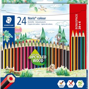 Krāsainie zīmuļi STAEDTLER Noris Color, 24 gab. - 200-14614