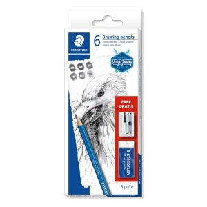 Zīmuļi STAEDTLER Mars, 6 gab. - 200-14617