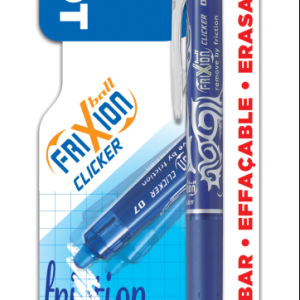 Automātiskā pildspalva Frixion Clicker 0,7 mm, zila, 3 gab., Blisterī - 200-14655