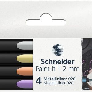 Laineri Paint - it, 4 metāliskas krāsas iepakojumā - 200-14713