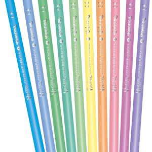 Krāsainie zīmuļi Pastel, 10 krāsas - 200-14722