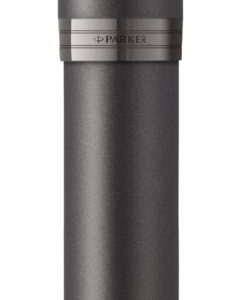 Tintes pildspalva PARKER IM Monochrome Fine. Melnā ietvarā. Ar dāvanu kastīti - 200-14767