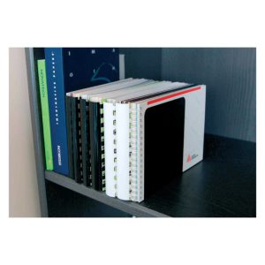 Grāmatu paliktnis Alco, 240x140x130 mm, melns - 200-14793