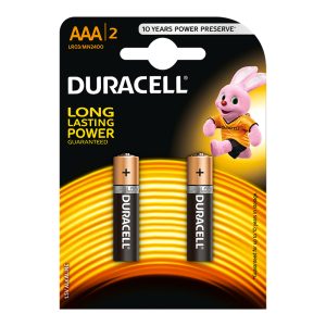 Baterija DURACELL Basic AAA, LR03 2 gab./iepak. - 250-00399