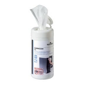 Universālās salvetes tīrīšanai DURABLE 100 gab., mitrās - 250-00702