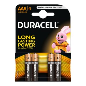 Baterija DURACELL Basic AAA, LR03 4 gab./iepak. - 250-03443