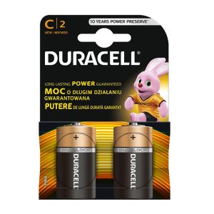 Baterija DURACELL Basic C, LR14, 2 gab./iepak. - 250-05842