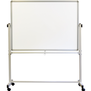 Abpusēja grozāma tafele MEMOBOARDS BASIC, 200 x 100 x (A) 185 cm, pārvietojama - 250-06589