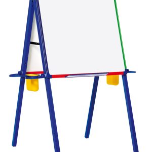 Divpusēja magnētiskā tāfele ar statīvu  BI-OFFICE SCHOOLMATE 62x80, 110 cm augsts - 250-06736
