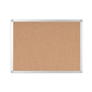 Korķa tāfele BI-OFFICE Ayda, 60x45 cm, alumīnija rāmis - 250-07498